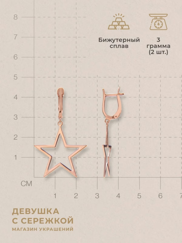 Сережки «Катарина» — фото 3