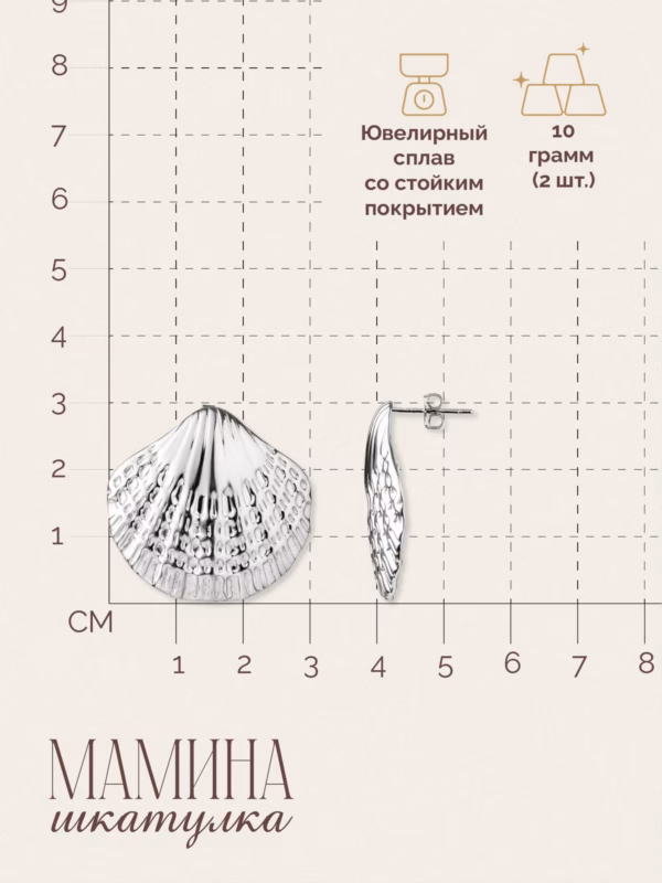 Сережки «Ривьера» — фото 3