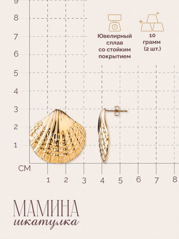 Сережки «Ривьера» — фото 3